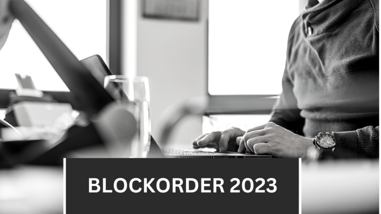 Read more about the article Blockorder 2023